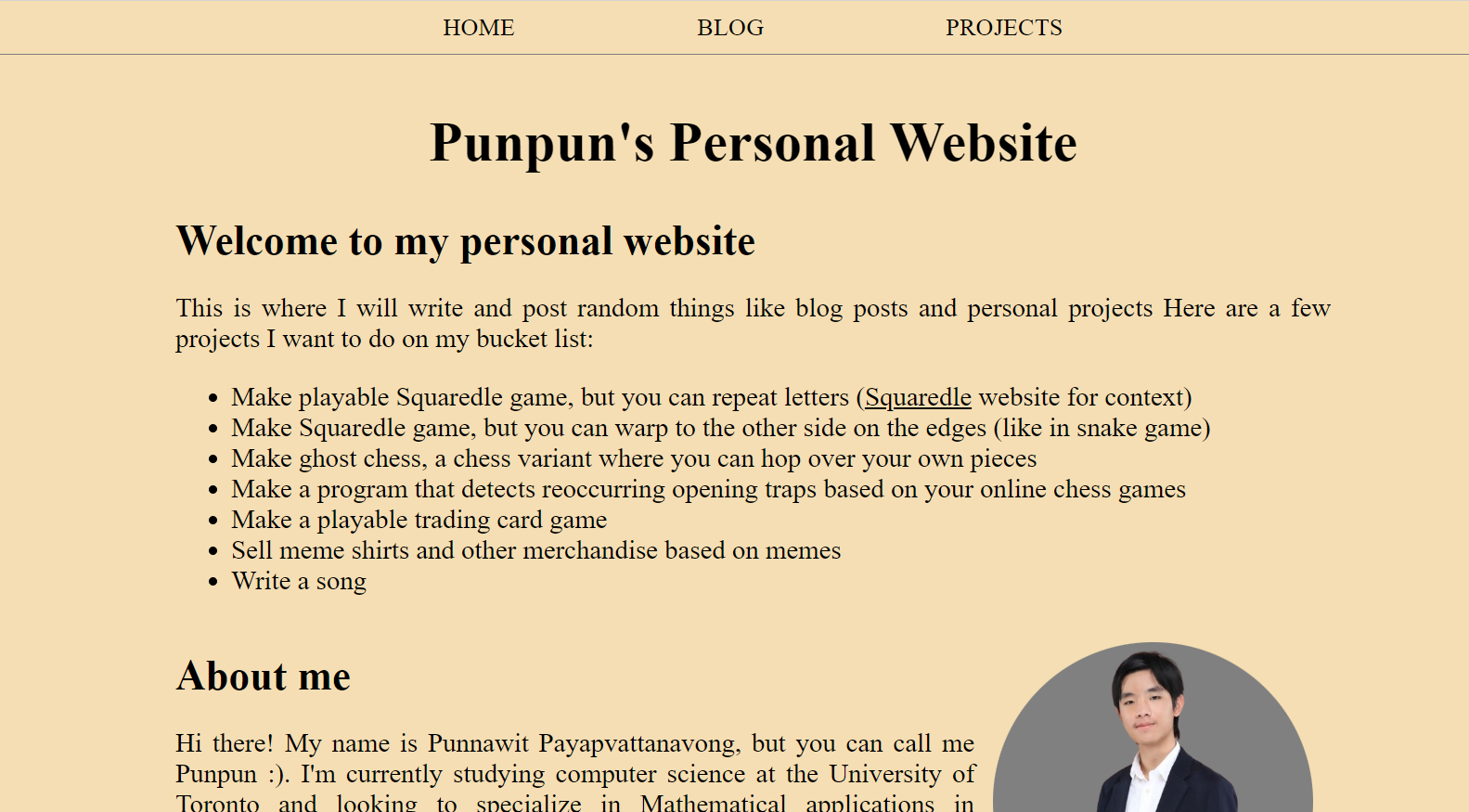 Personal Website